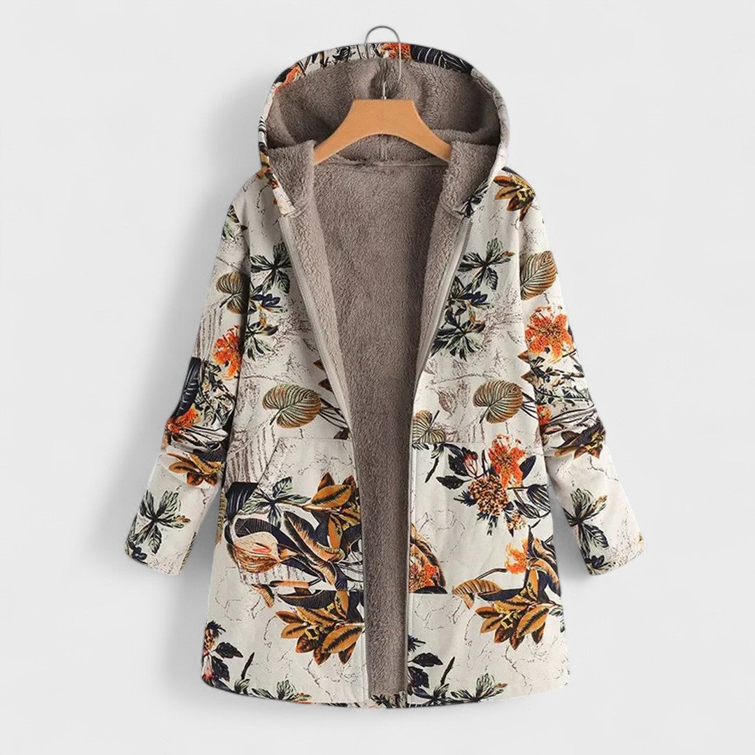 Flora - Warme en zacht gevoerde parka