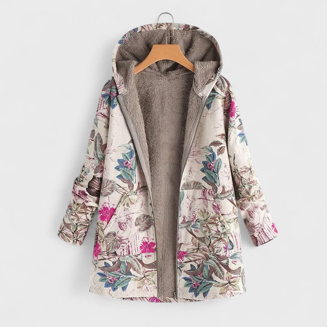 Flora - Warme en zacht gevoerde parka