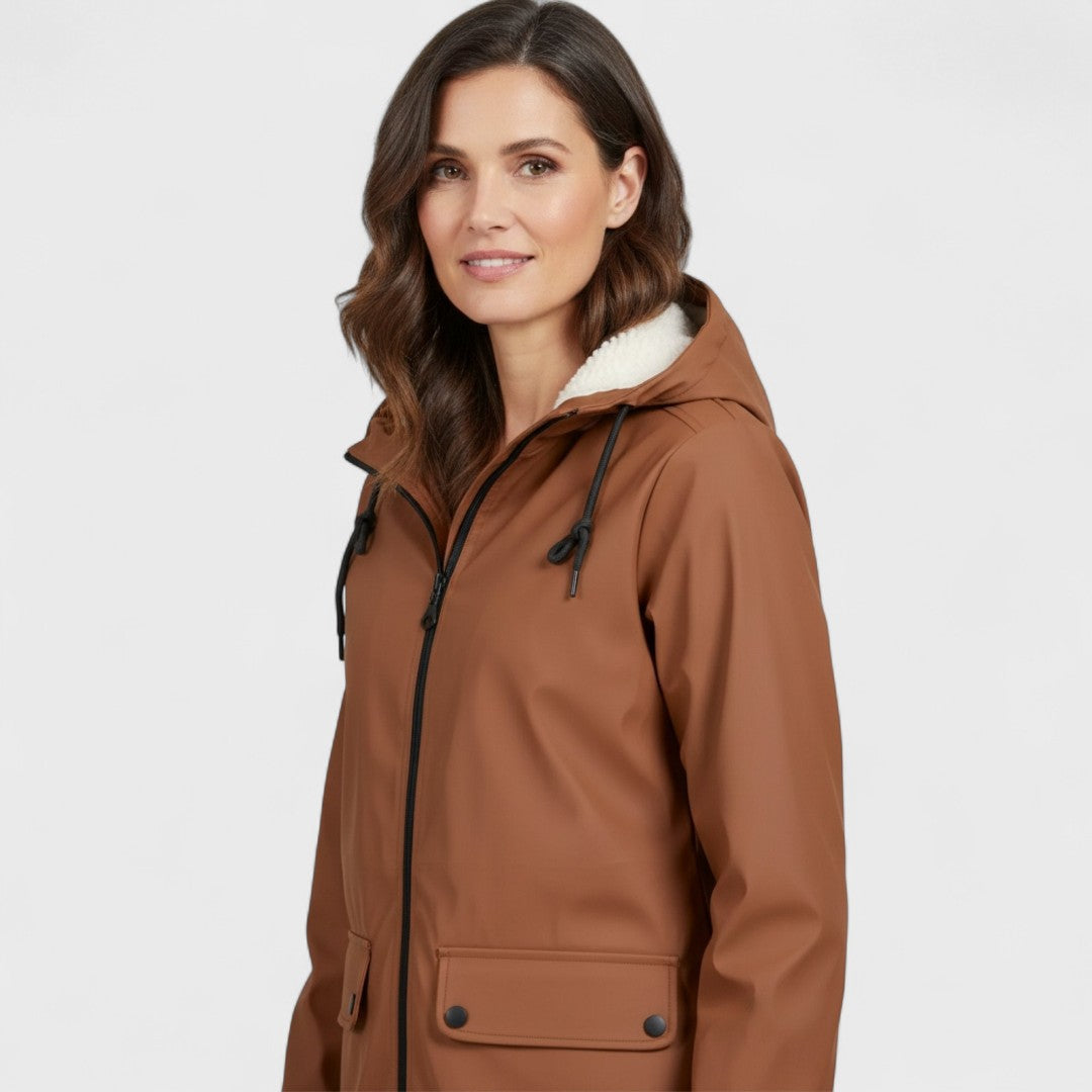 Astrid - Waterdichte parka met fleece voering