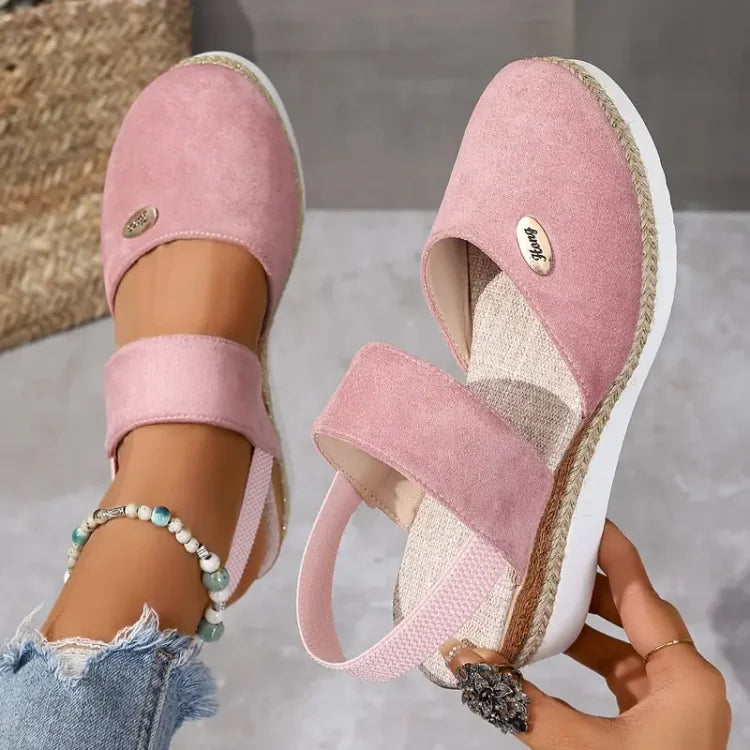 Antonia | Orthopedische sandalen met hak, ademend en ontspannend