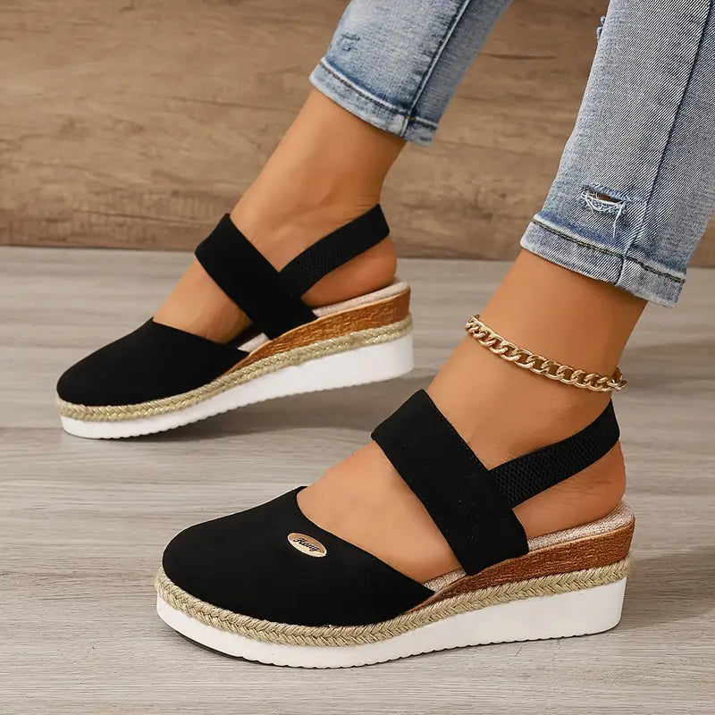 Antonia | Orthopedische sandalen met hak, ademend en ontspannend