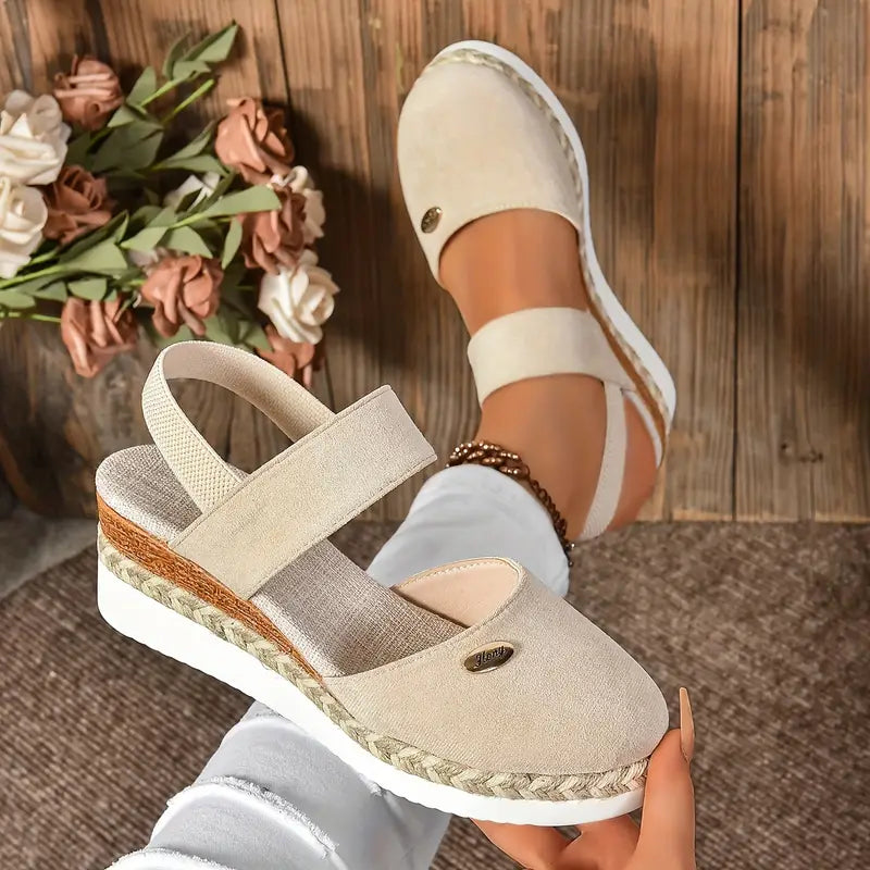 Antonia | Orthopedische sandalen met hak, ademend en ontspannend