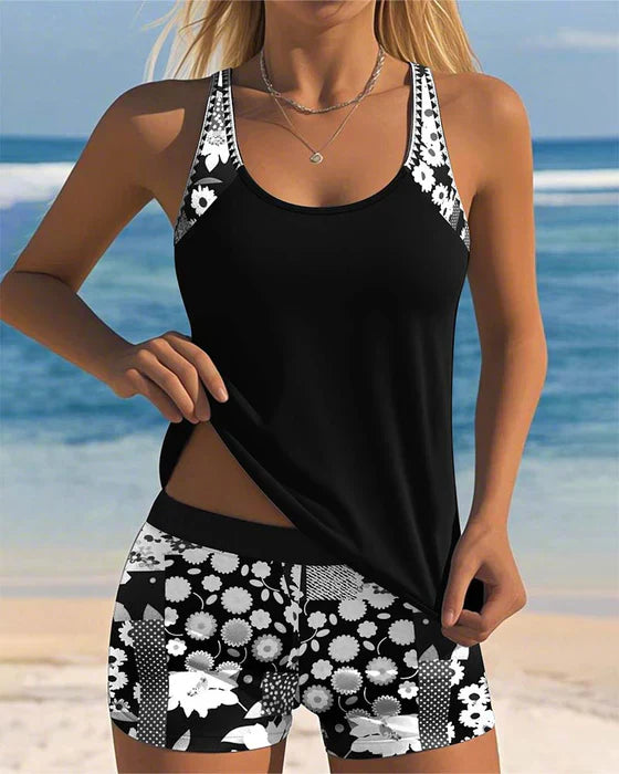 Yra | Sportieve badpak met boxershort | Laatste dag 80 % korting!