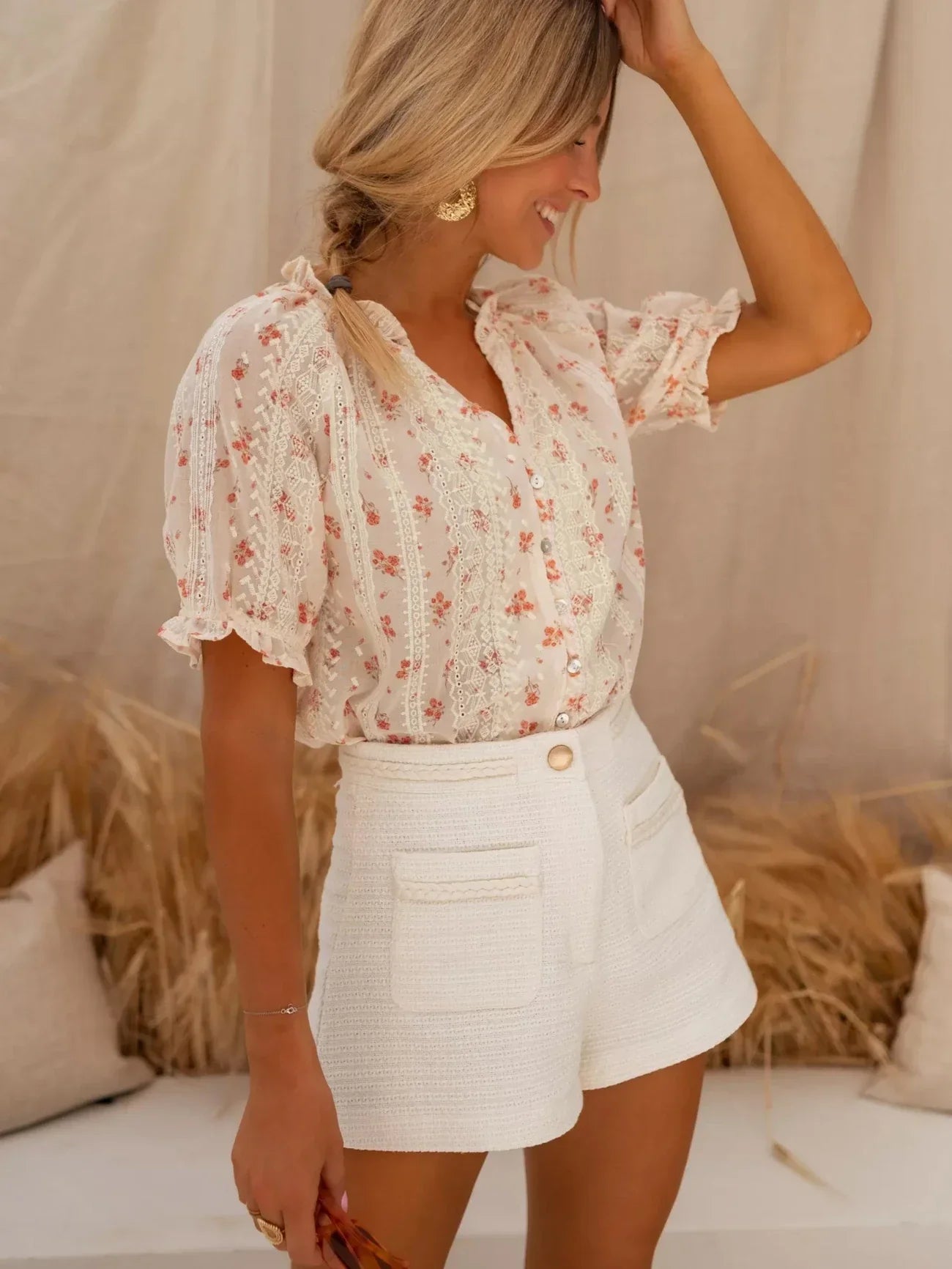 ELINA™ | DE BLOEMEN-BLOUSE