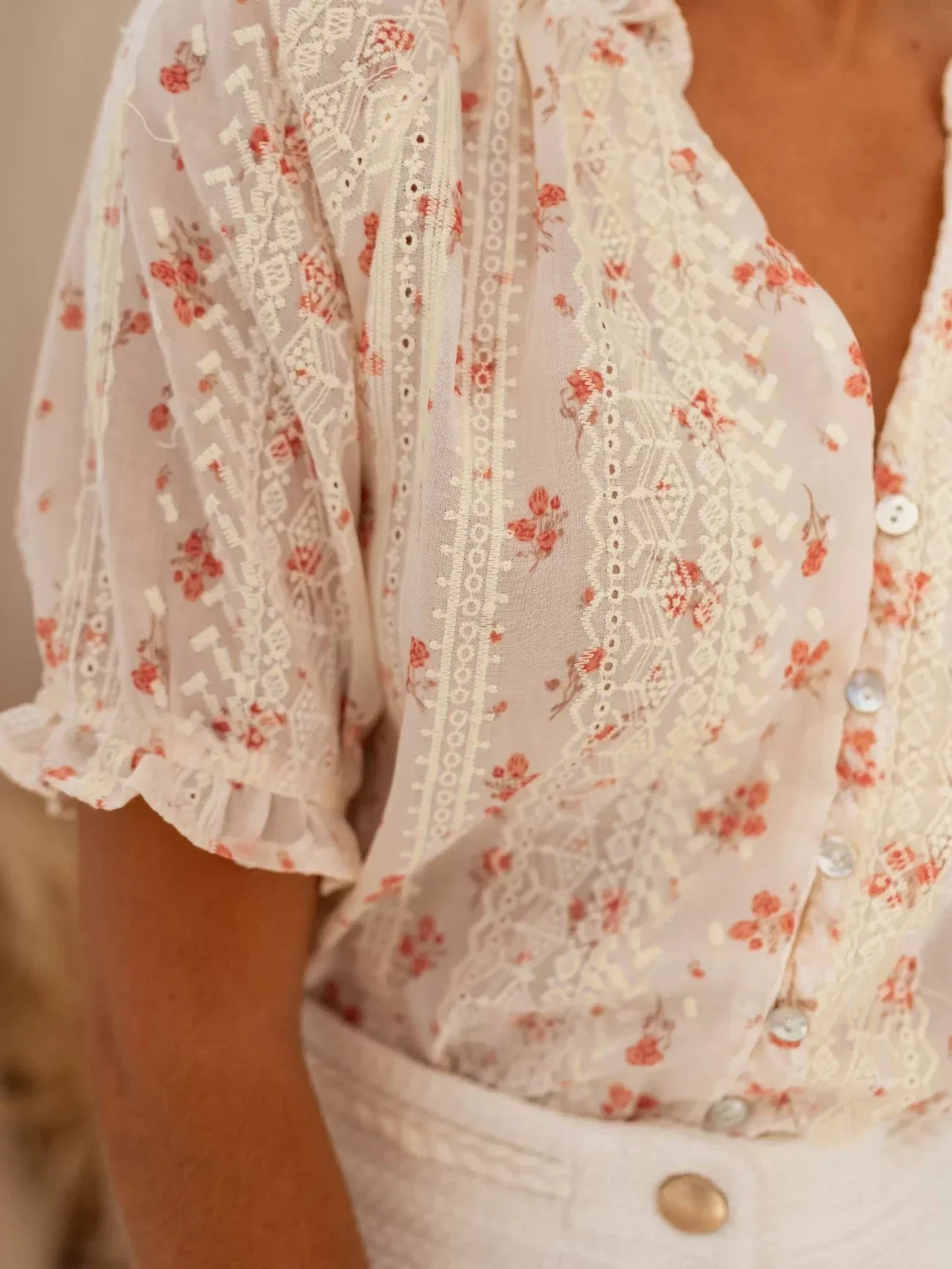 ELINA™ | DE BLOEMEN-BLOUSE