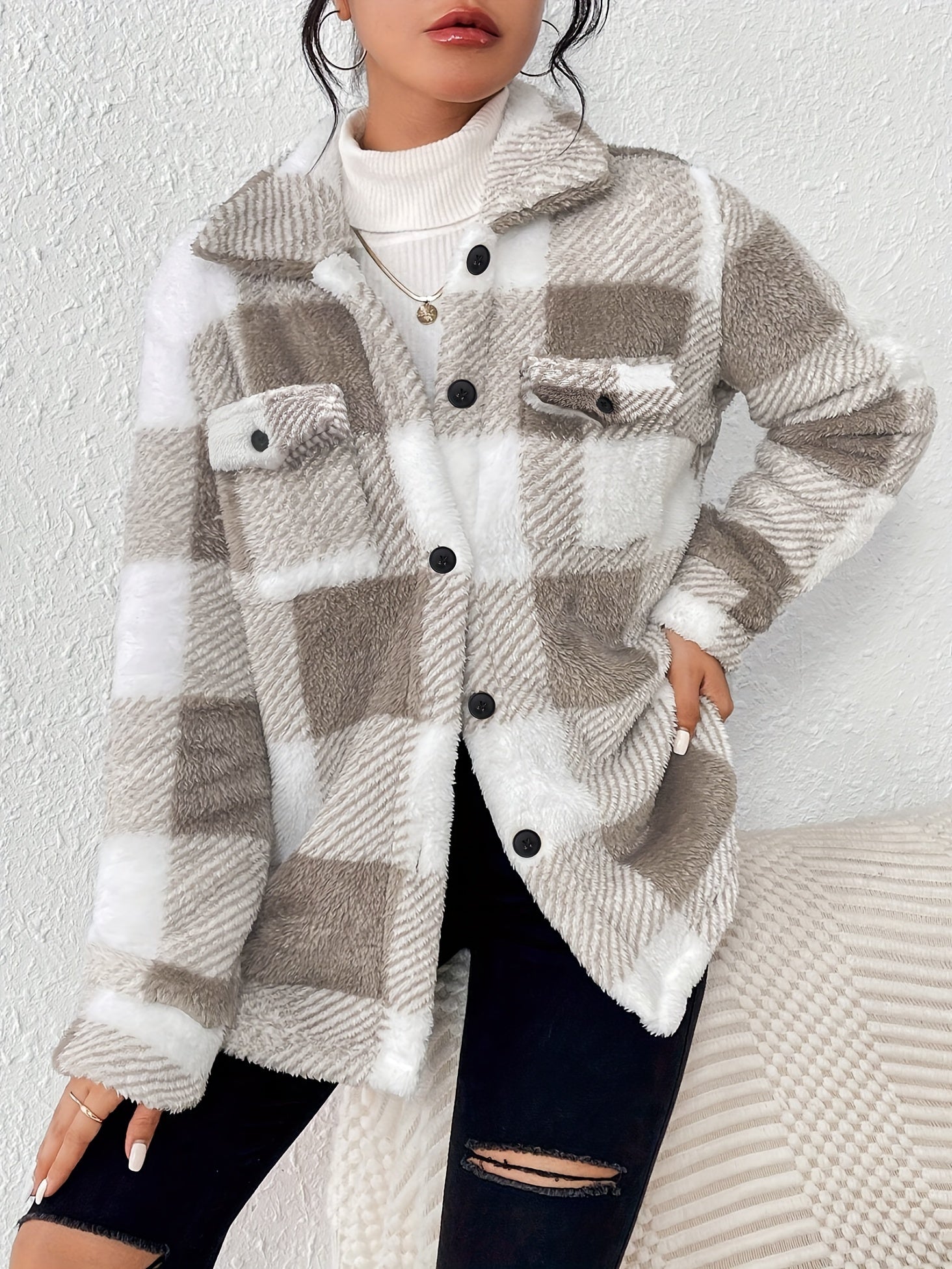 Isabella™ - Cozy Blush Jas