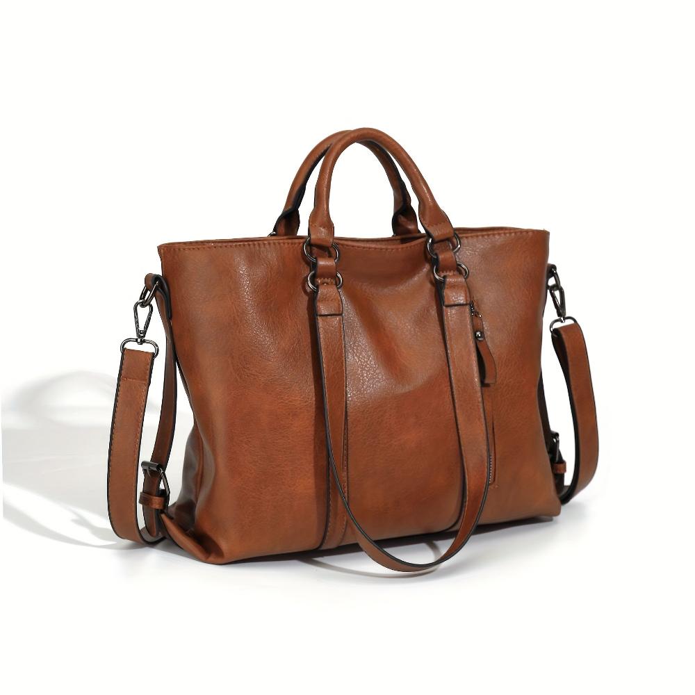 De Klassieke Elegantie van Charlotte | Vintage Tote Zak