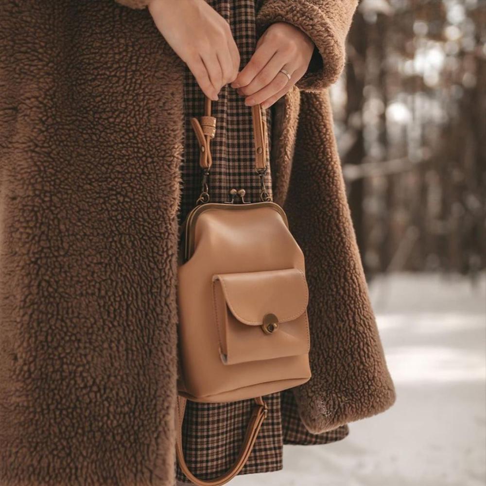 Vintage Sac met Draaisluiting - Het Retro Chic Essentie van Grace
