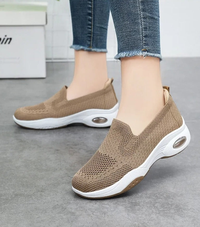 Gitte - Orthopedische Ademende Gebreide Slip-On Sneakers