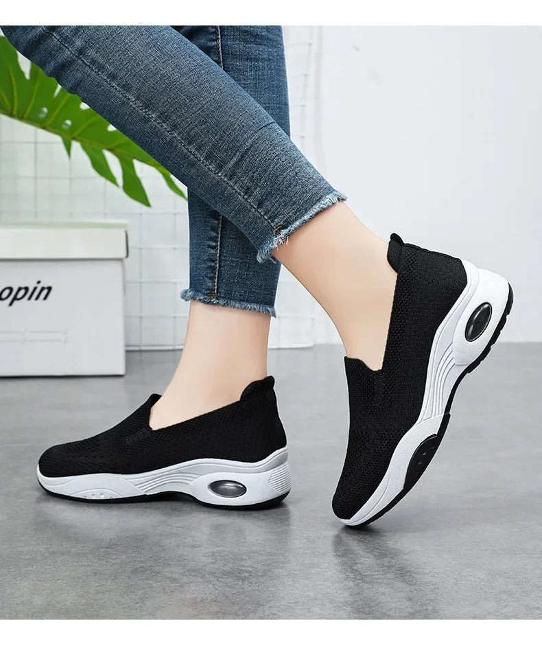 Gitte - Orthopedische Ademende Gebreide Slip-On Sneakers