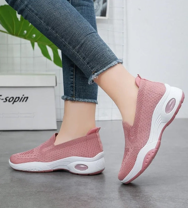 Gitte - Orthopedische Ademende Gebreide Slip-On Sneakers