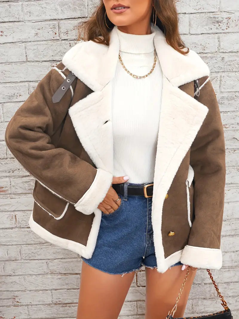 Isabella™ Winterjas Voering van Synthetische Bont
