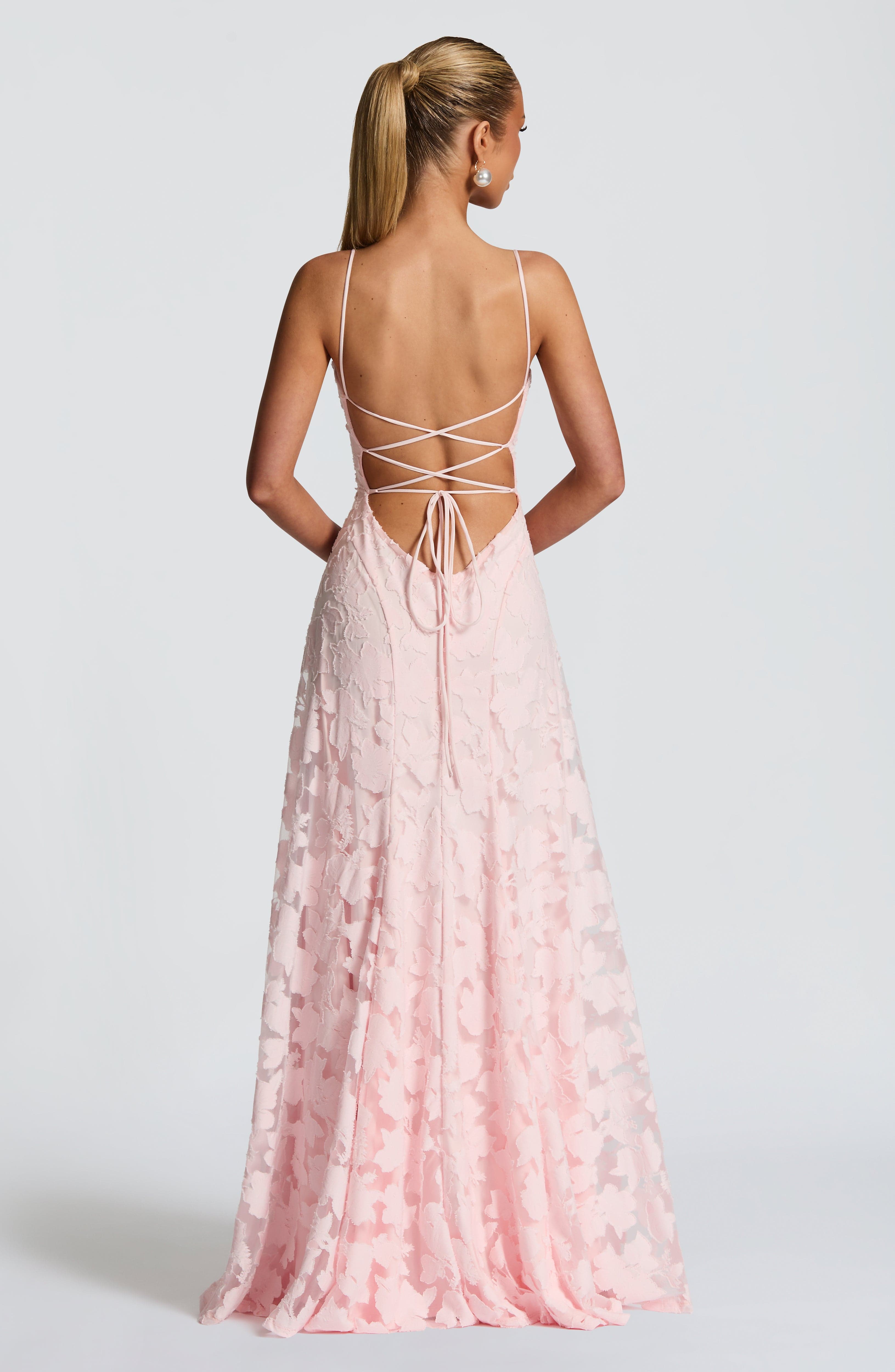 Francisa™ | Kant Korset Maxi Jurk