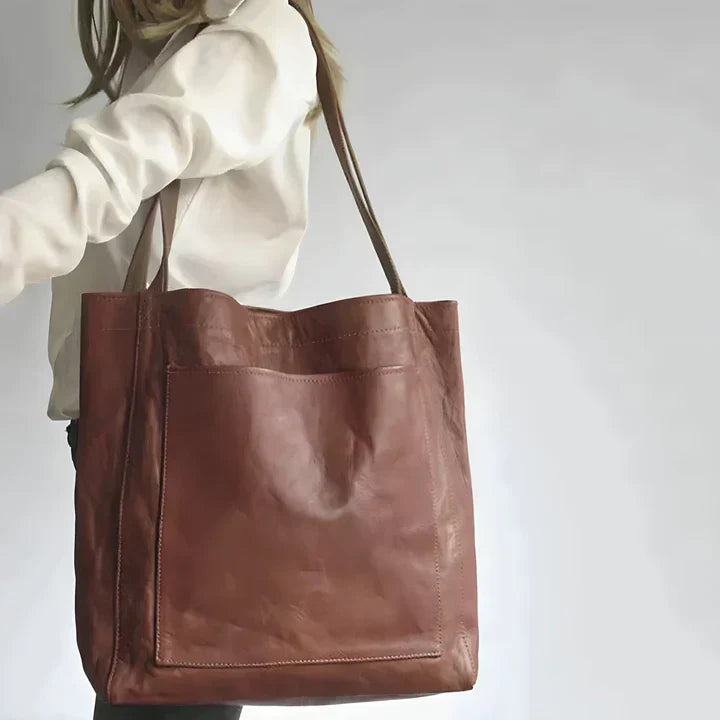 Elysia - Klassieke Leren Tote