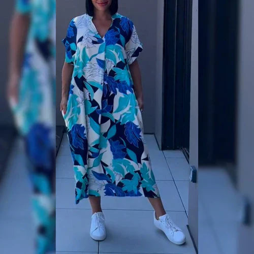 Koelman | Elegante Bloemenjurk – Vrouwelijke Klasse met een Romantische Twist