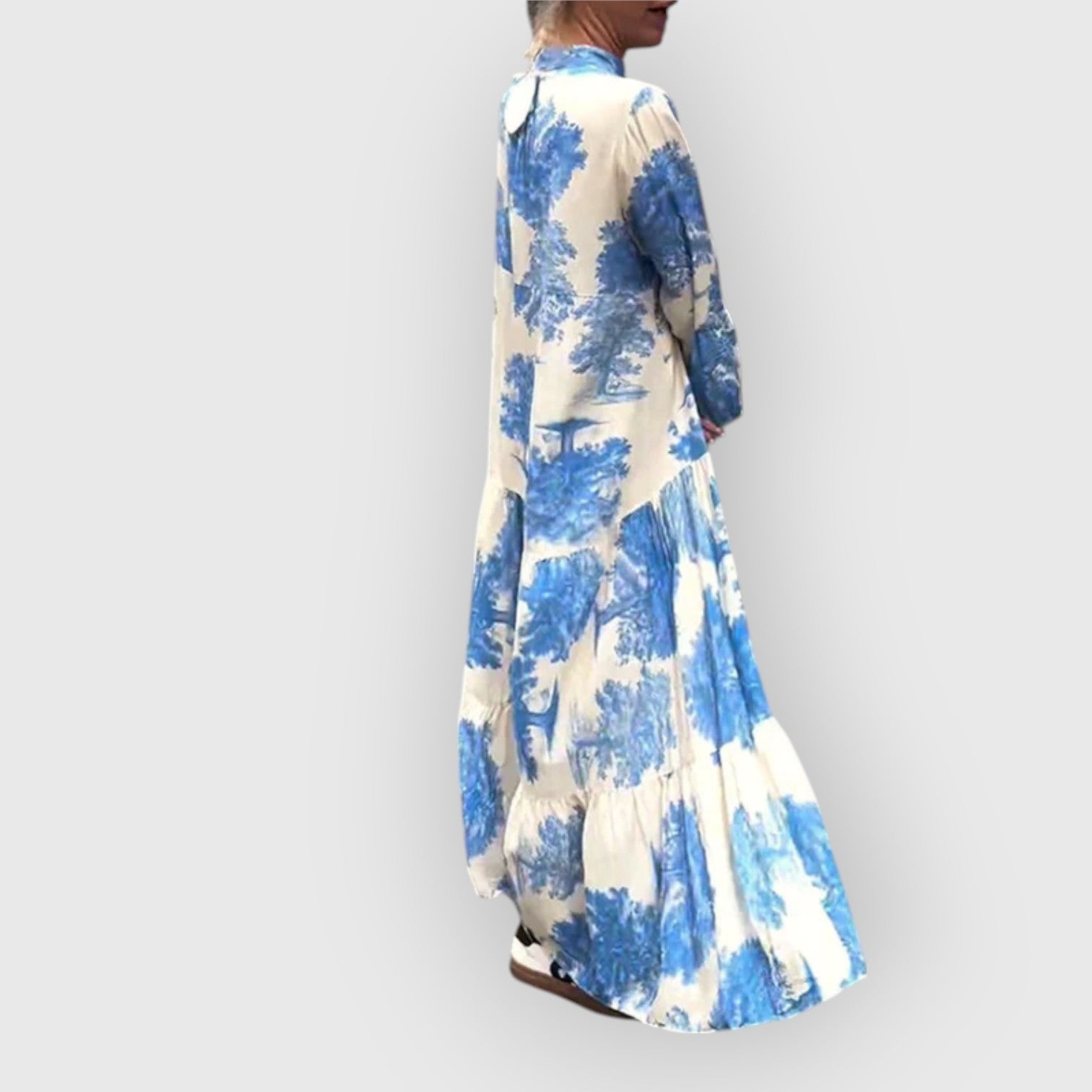 Miron™ | Bloemen Maxi Dress – Elegant, Comfortabel & Eindeloos Vrouwelijk