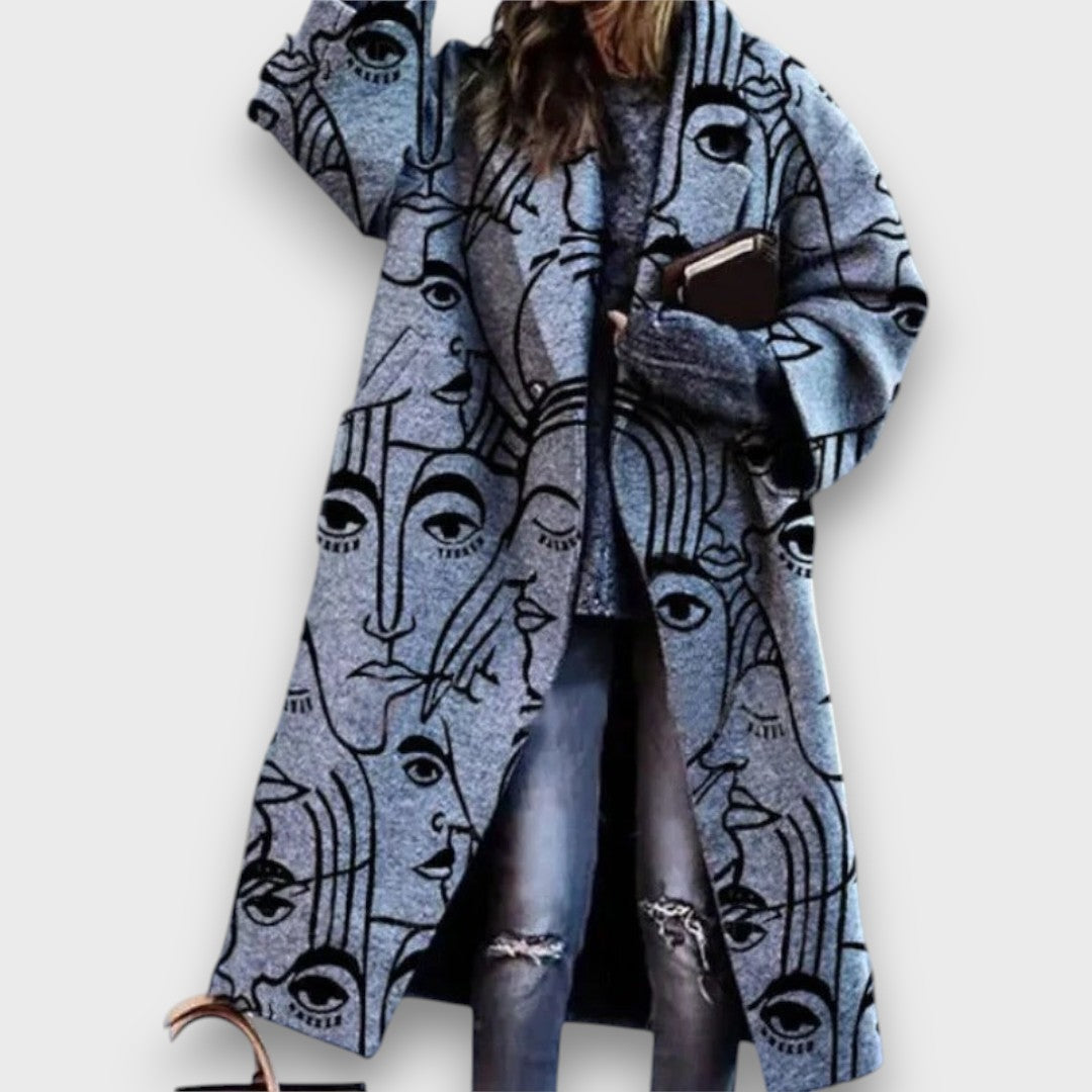 Fioren – Lange oversized jas
