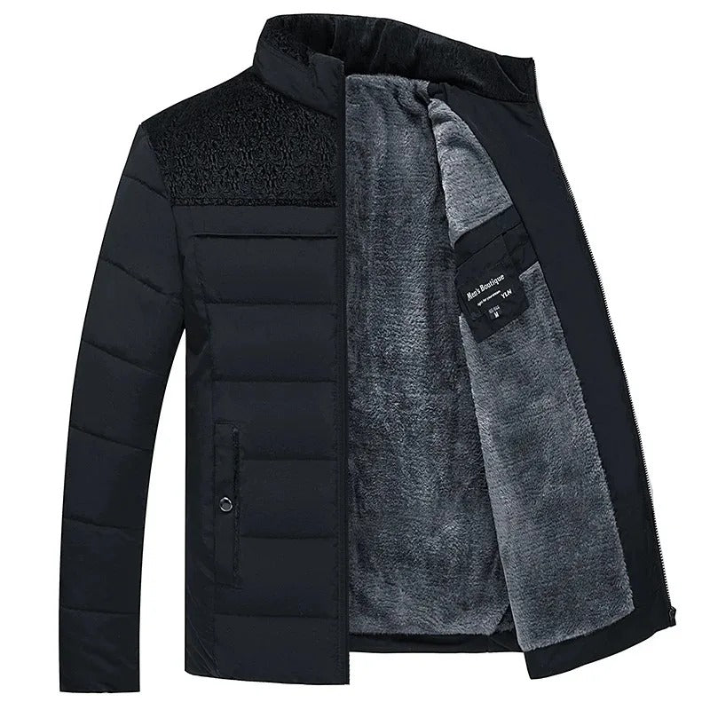 Elegante Gevoerde Pufferjas