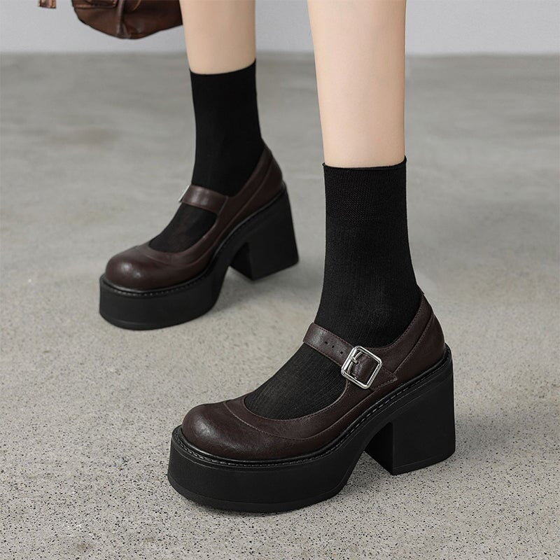 Ivoor | Leren Pumps