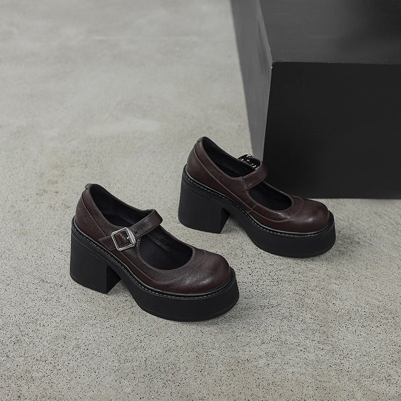 Ivoor | Leren Pumps