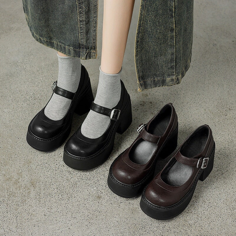 Ivoor | Leren Pumps