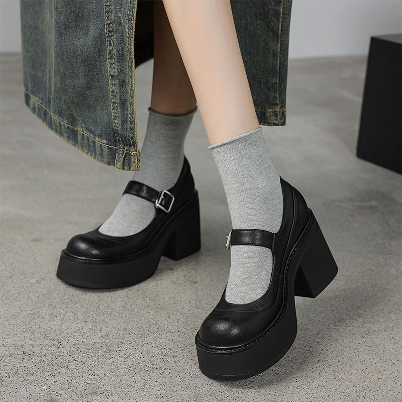 Ivoor | Leren Pumps