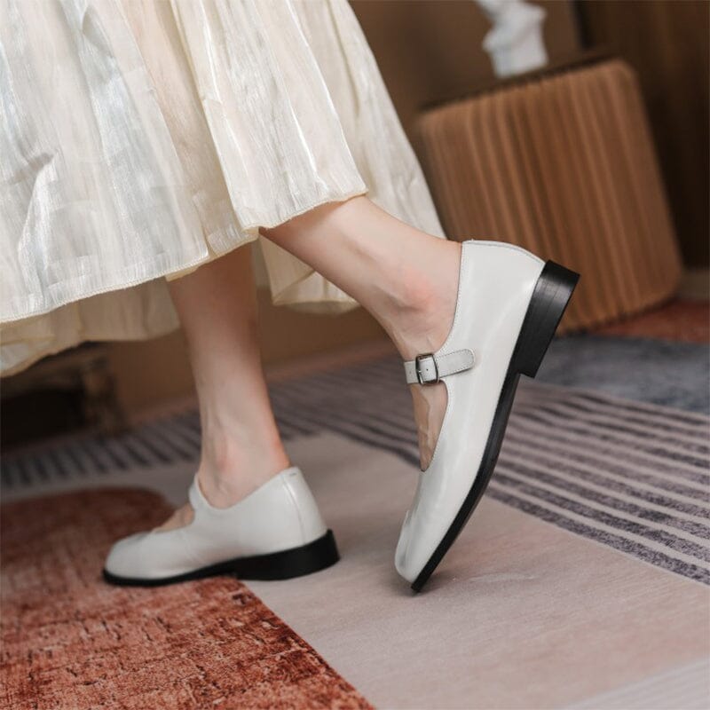 Orla | Leren Mary Janes