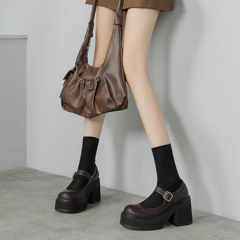 Ivoor | Leren Pumps