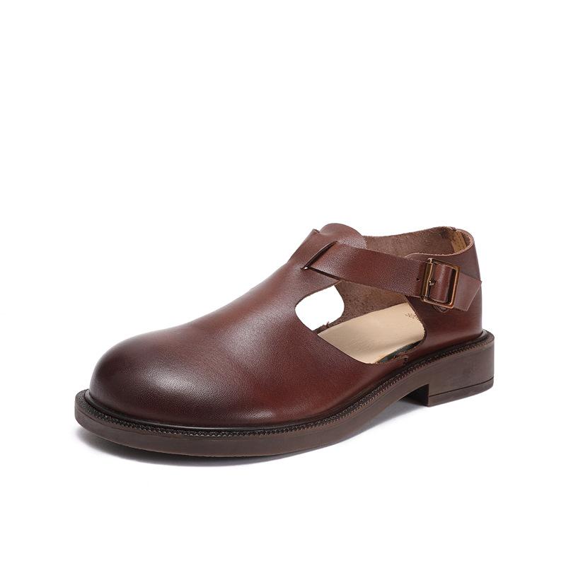 Katee | Leren Mary Janes