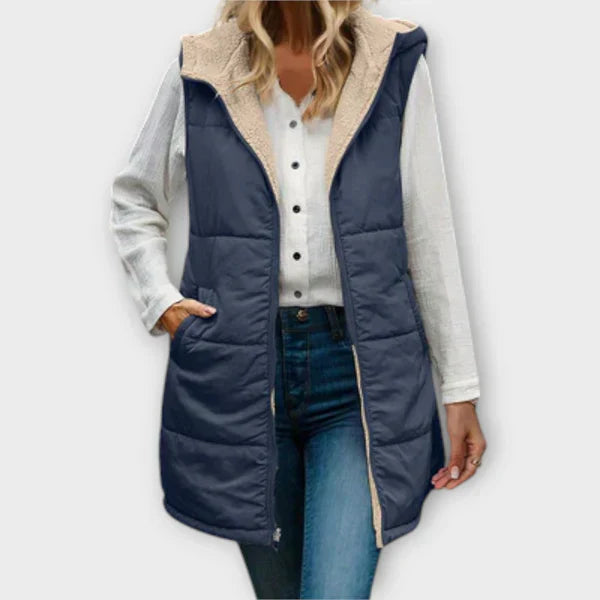 Gevoerde bodywarmer