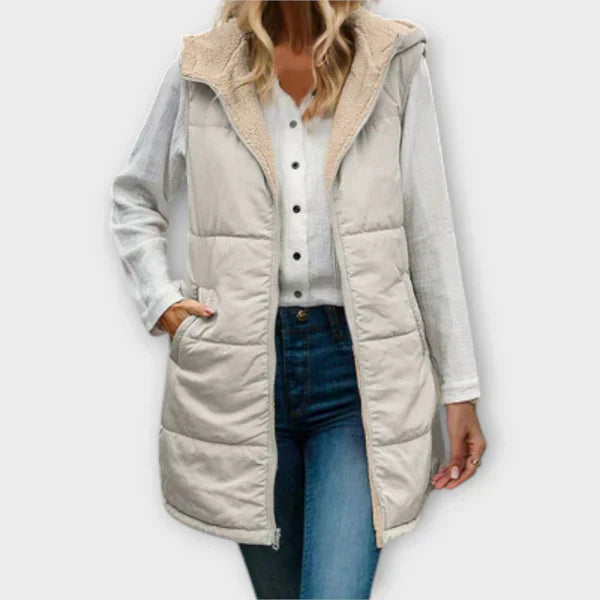 Gevoerde bodywarmer