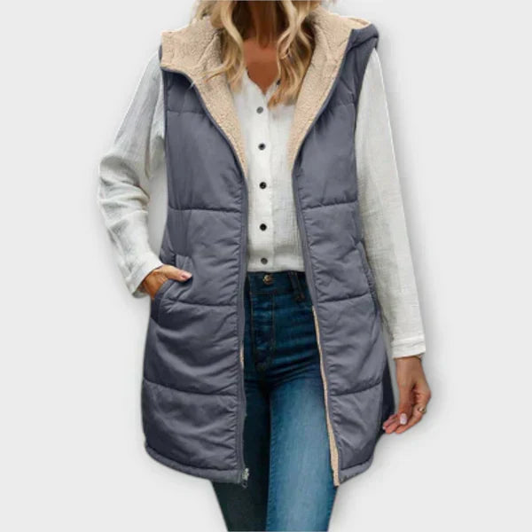 Gevoerde bodywarmer