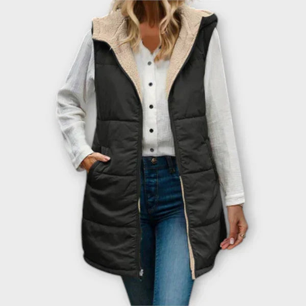 Gevoerde bodywarmer