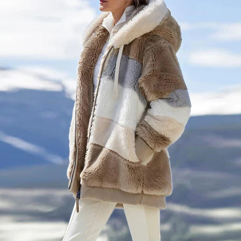 Isabella™ Dames Winterjack met Capuchon en Rits