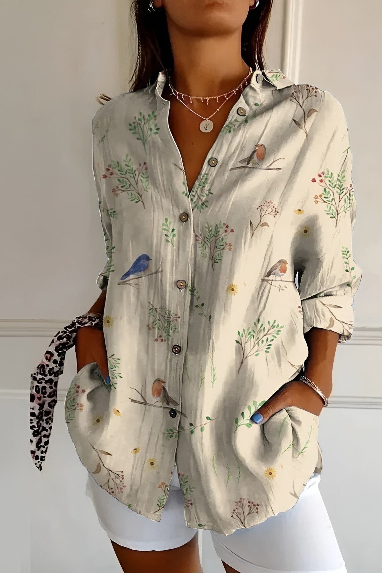 Meadow Song β Bloemige Blouse