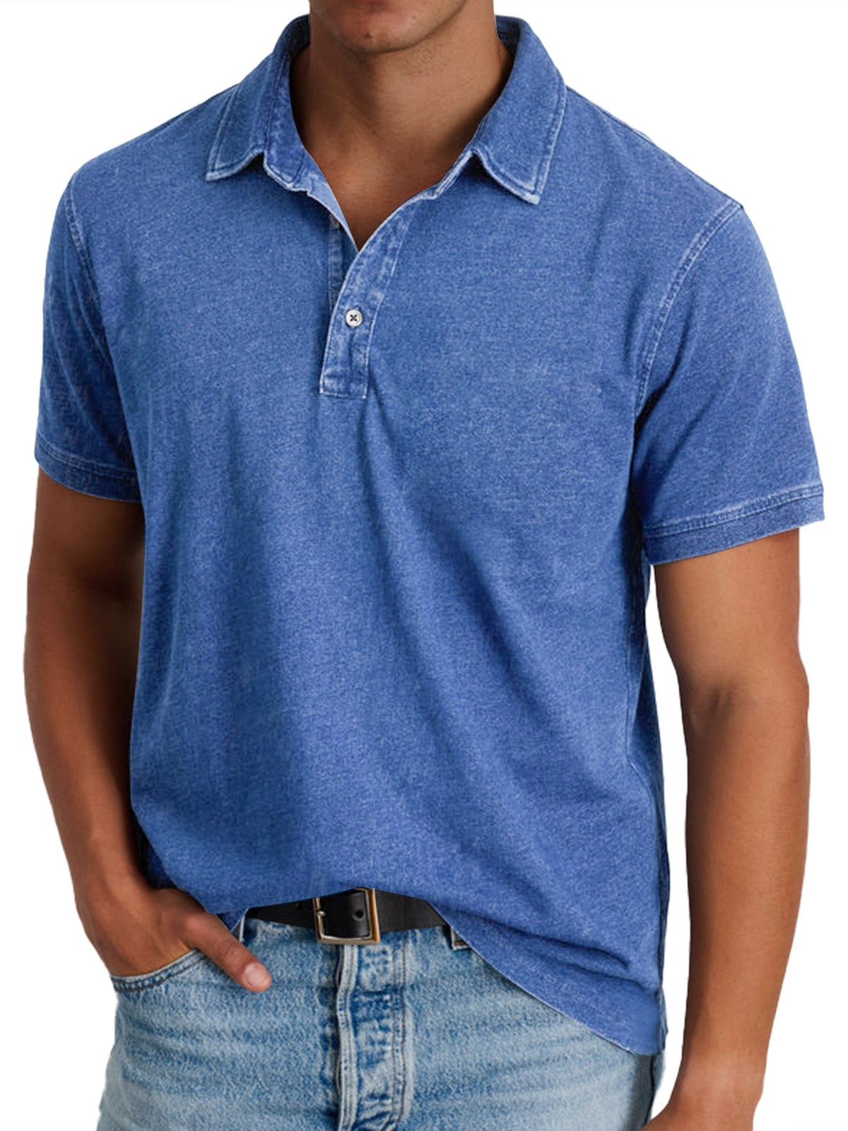 Lenoir™ | Poloshirt met kraag