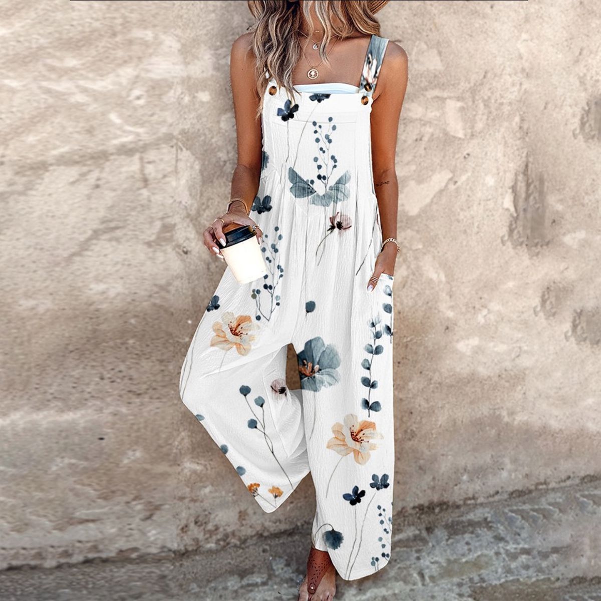 Lina™ | Mouwloze Jumpsuit – Licht, Luchtig & Onweerstaanbaar Zomers