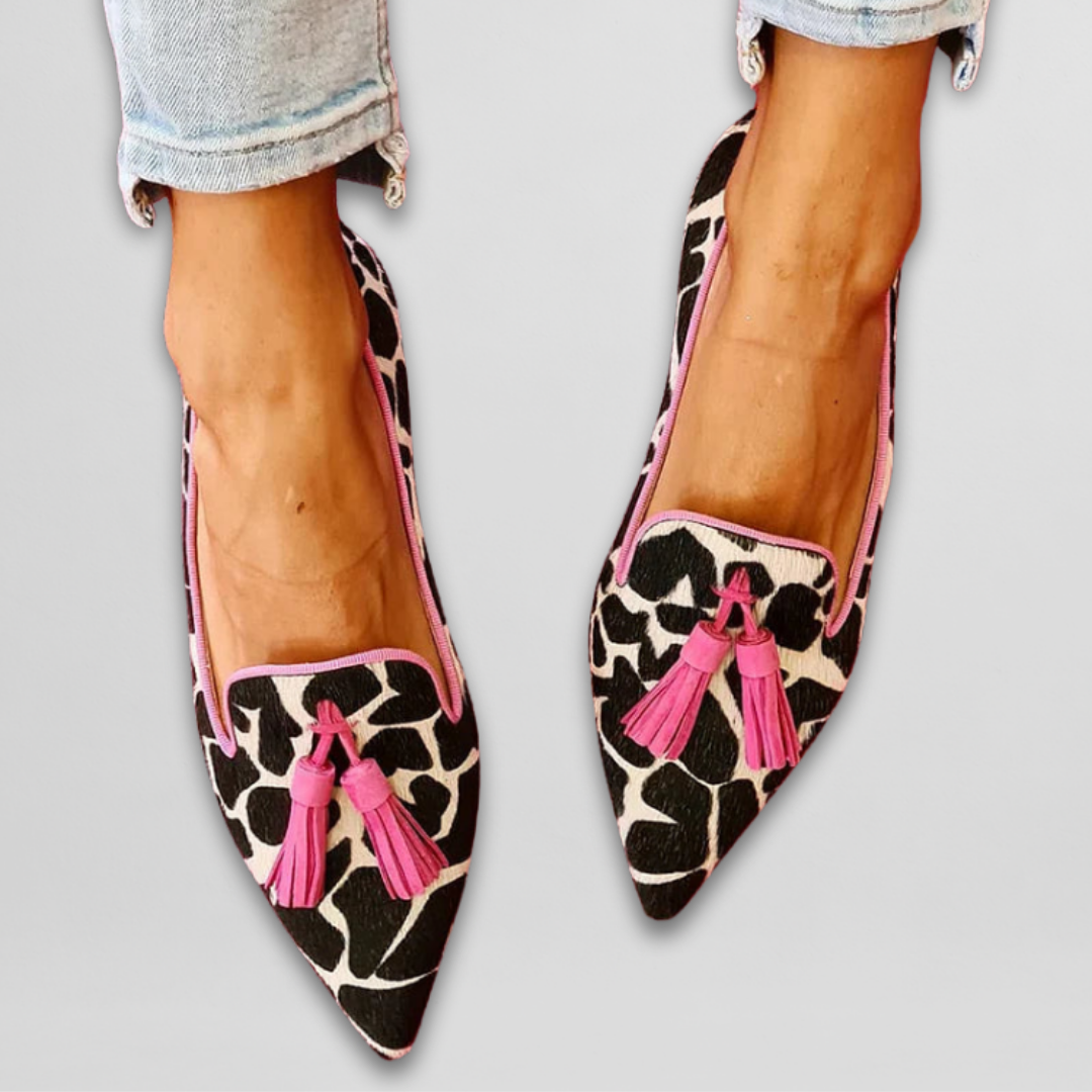 Isa | Spitz toelopende loafers