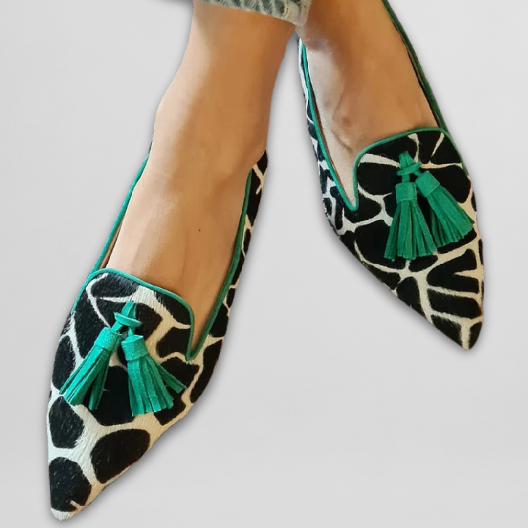 Isa | Spitz toelopende loafers