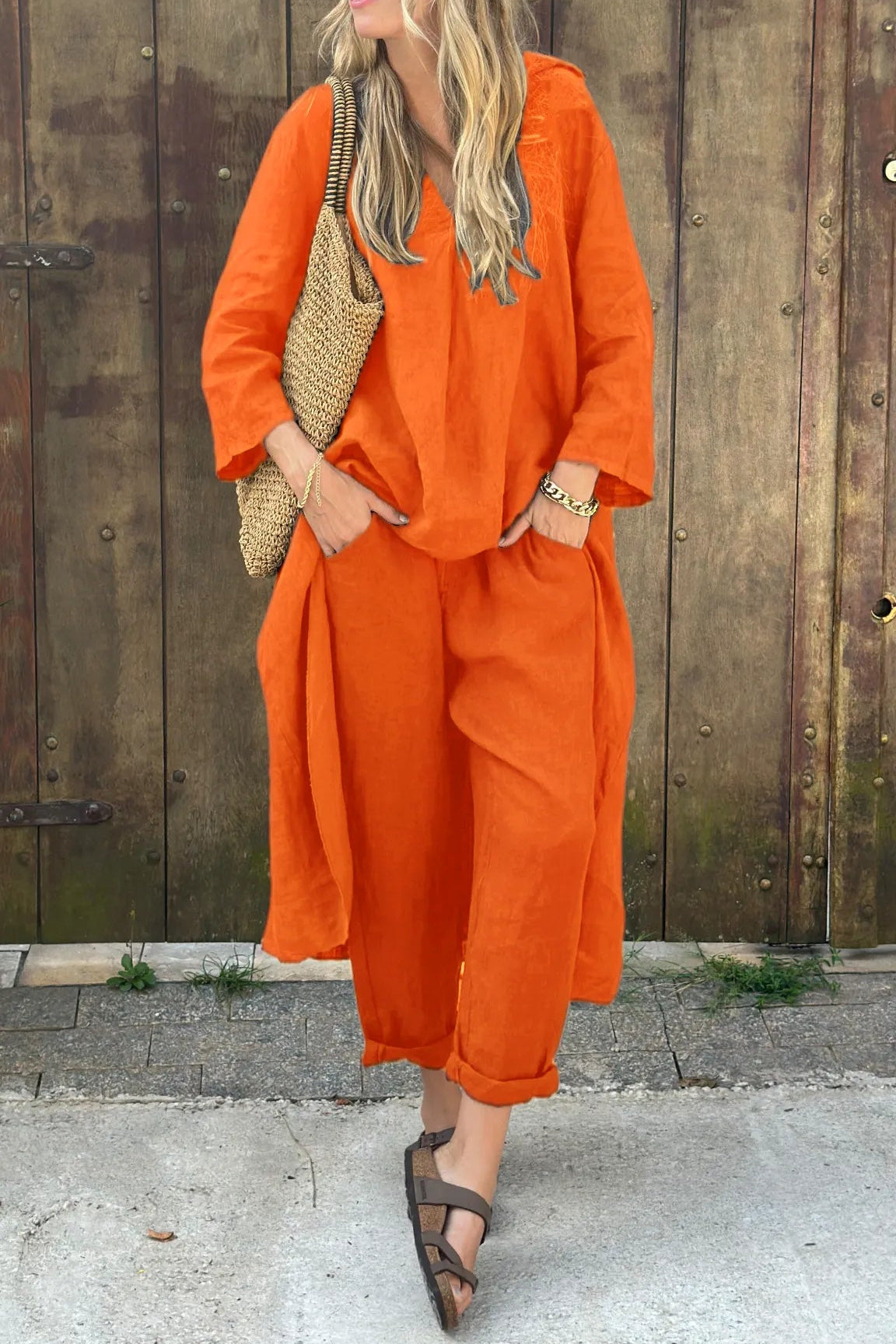 MIRAVO | Chique Twee-delige Set – Elegant & Comfortabel voor Lente & Zomer