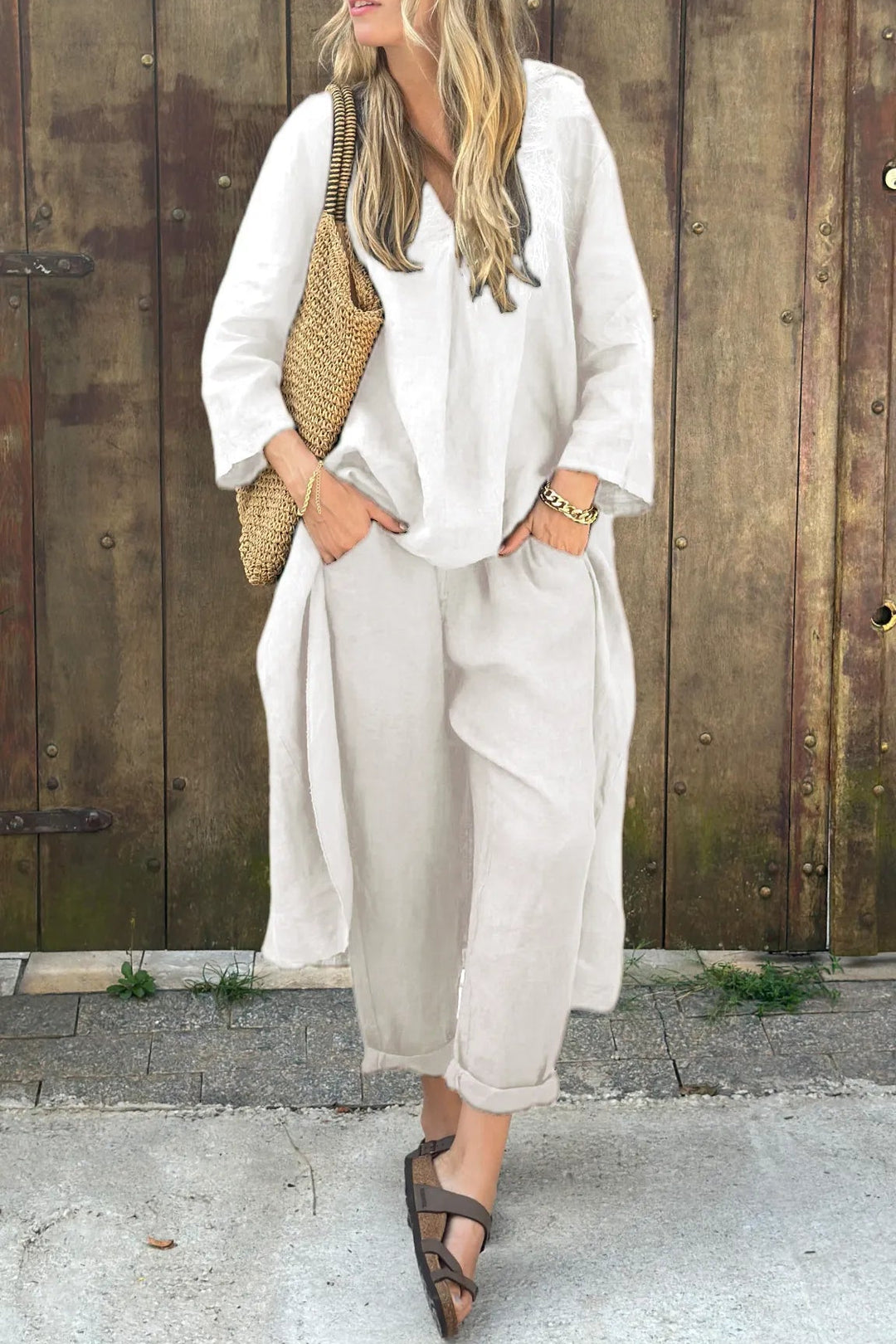 MIRAVO | Chique Twee-delige Set – Elegant & Comfortabel voor Lente & Zomer