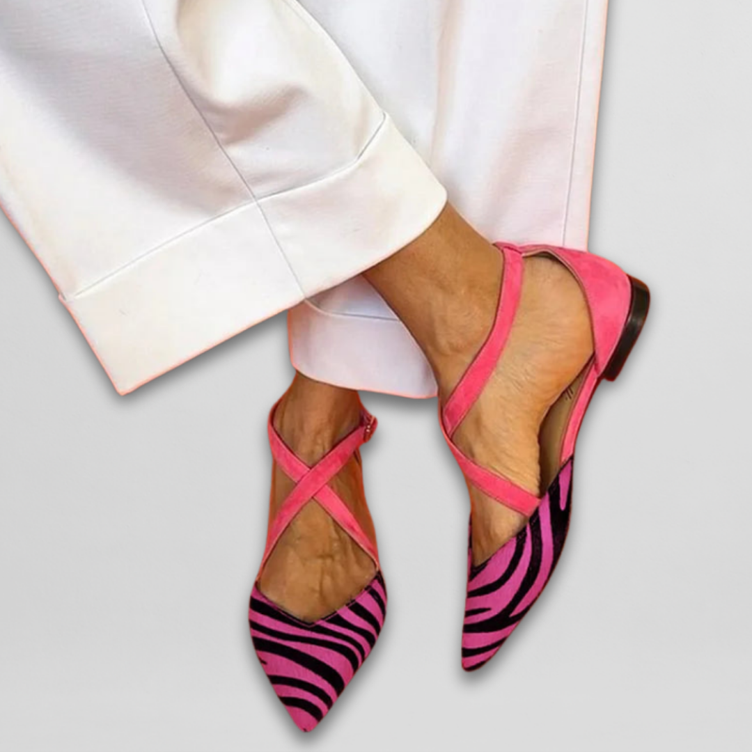 Fenna | Ballerina's met enkelbandjes