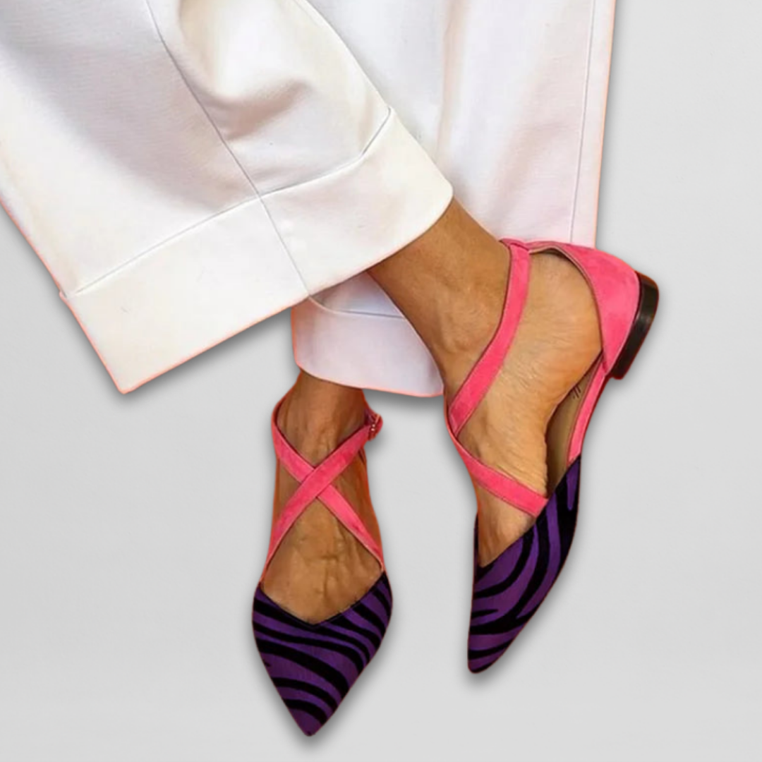 Fenna | Ballerina's met enkelbandjes