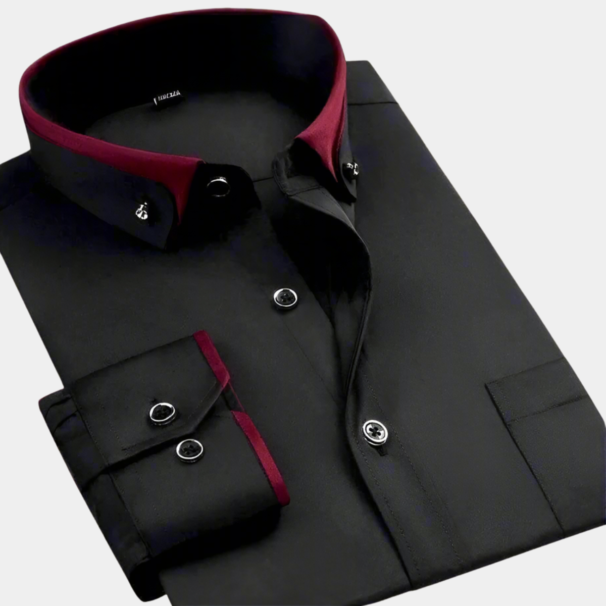 ROSSI ROMA | HEREN CLASSIC SHIRT MET LANGE MOUWEN