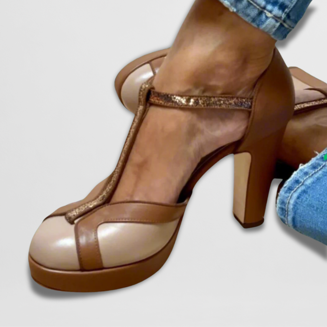 Loretta | Stijlvolle hoge hak sandalen