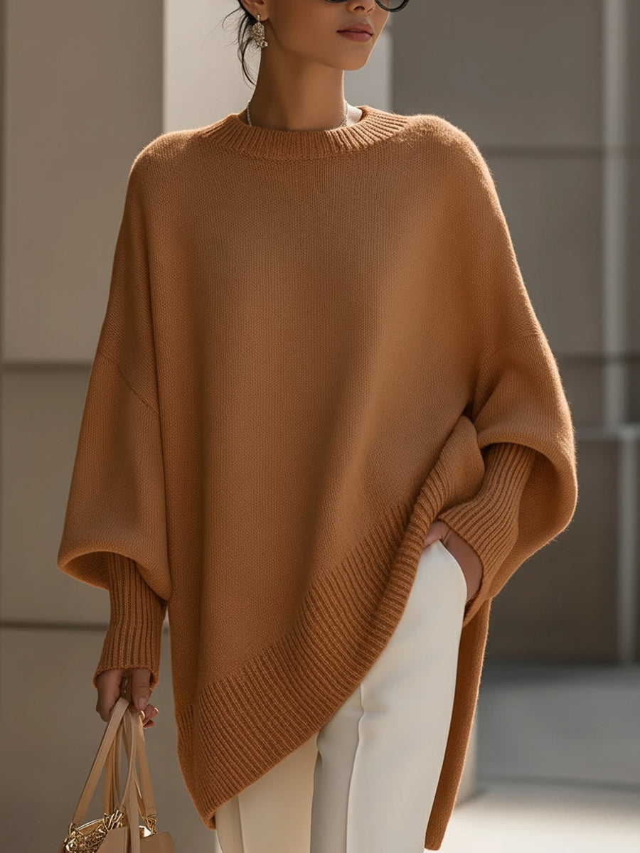Oversized Poncho Trui