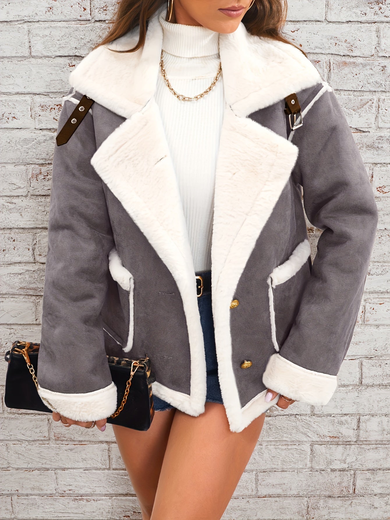 Isabella™ Winterjas Voering van Synthetische Bont