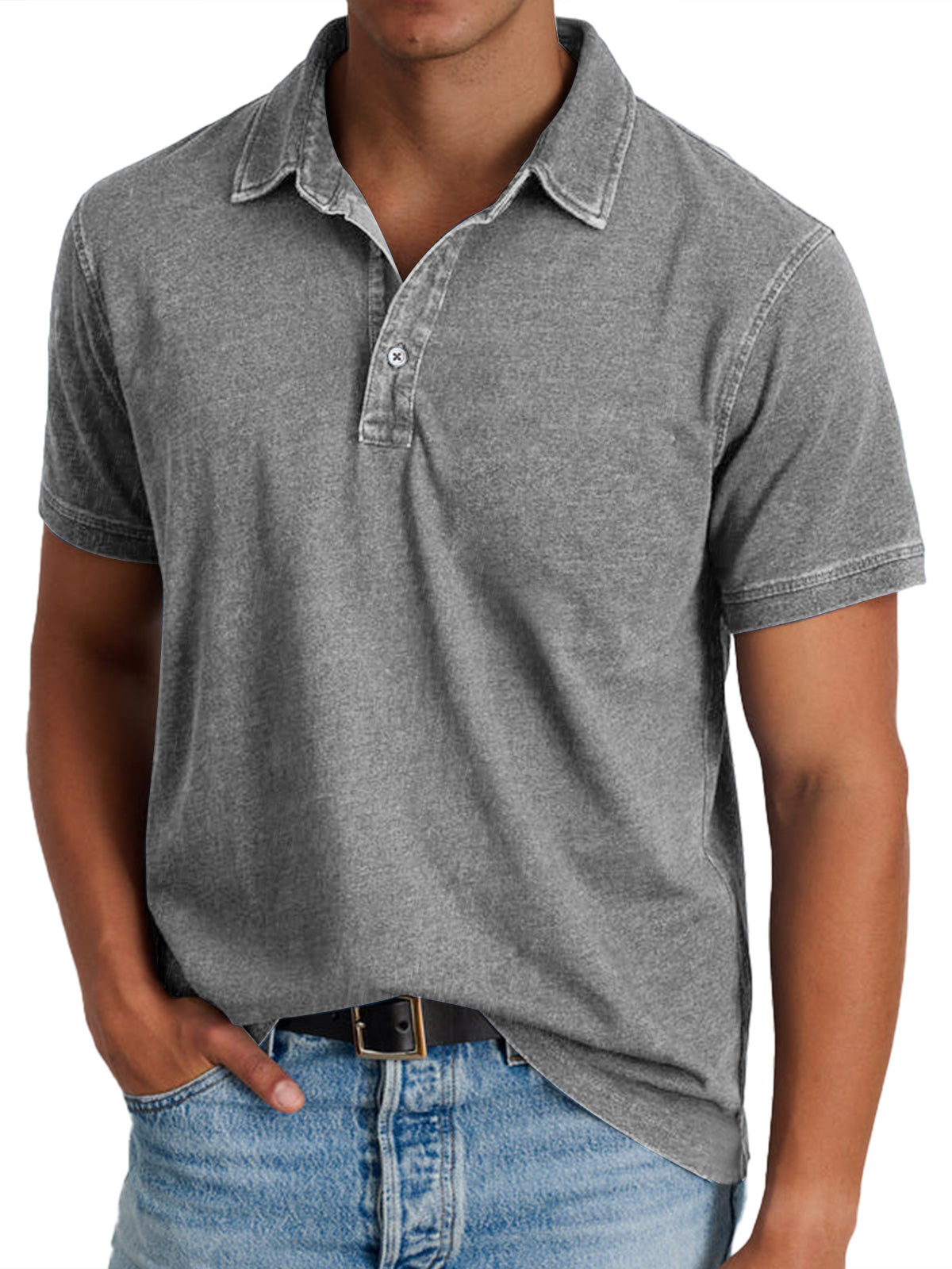 Lenoir™ | Poloshirt met kraag