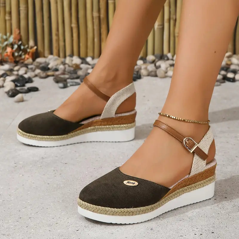 Alfonsa | Orthopedische Sandalen, Met Plateau, Ademend en Ontspannend