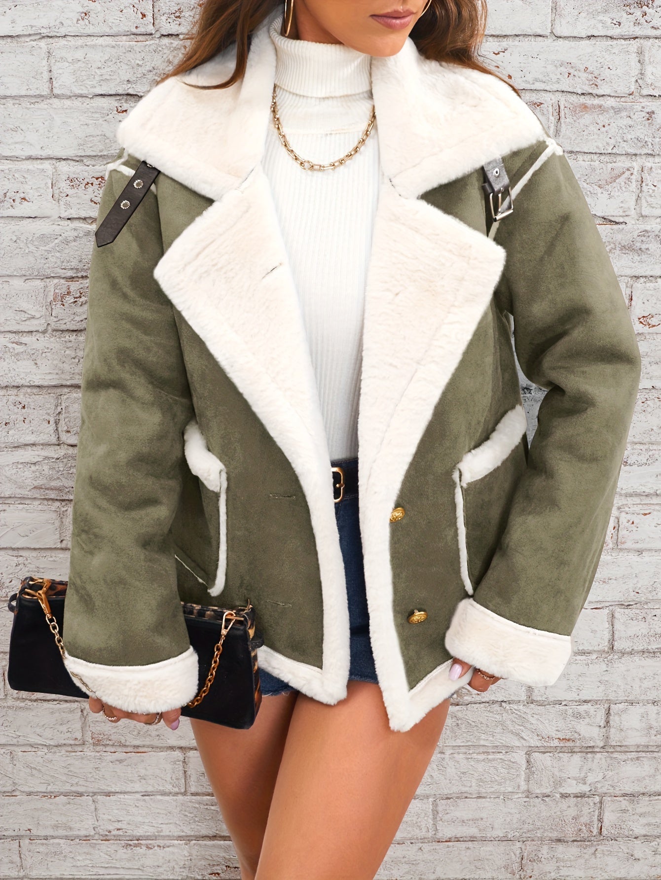 Isabella™ Winterjas Voering van Synthetische Bont